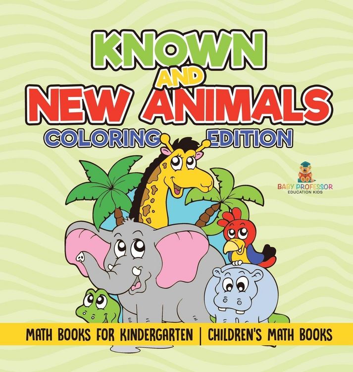 Produktbild: Known and New Animals - Coloring Edition - Math Books for Kindergarten | Children's Math Books