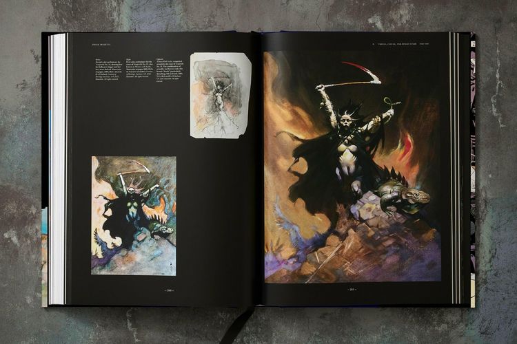Produktbild: The Fantastic Worlds of Frank Frazetta