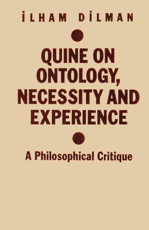 Produktbild: Quine on Ontology, Necessity and Experience