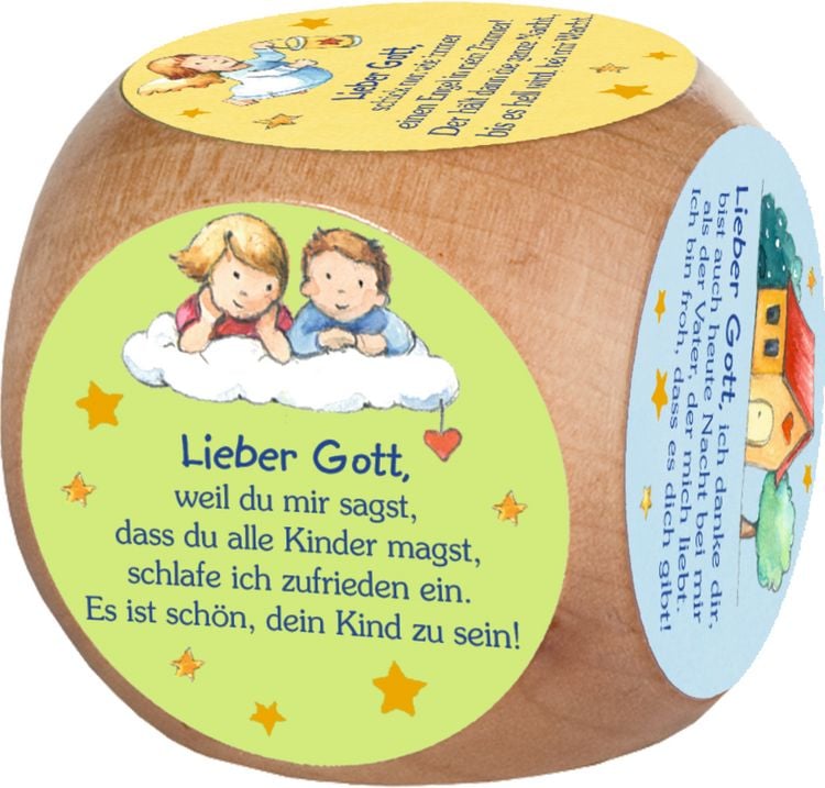 Produktbild: Gebetsw&uuml;rfel &ndash; Mein Gebetsw&uuml;rfel zur guten Nacht