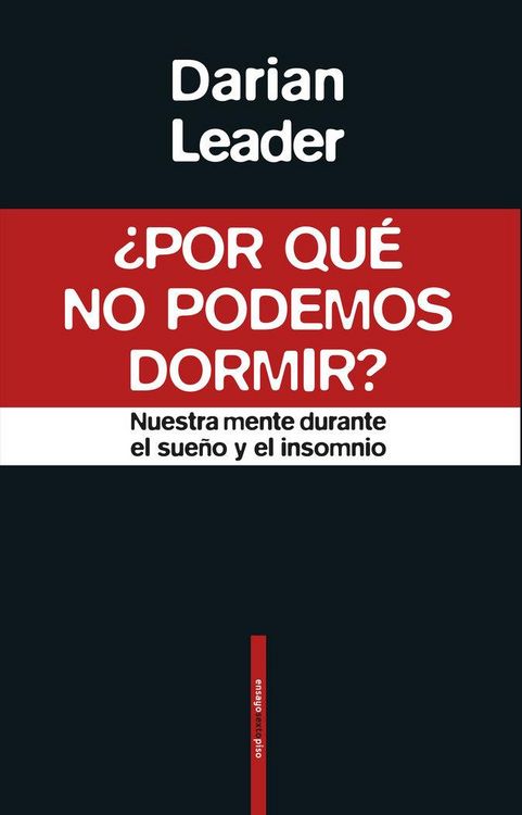Produktbild: &iquest;Por qu&eacute; no podemos dormir? : nuestra mente durante el sue&ntilde;o y el insomnio