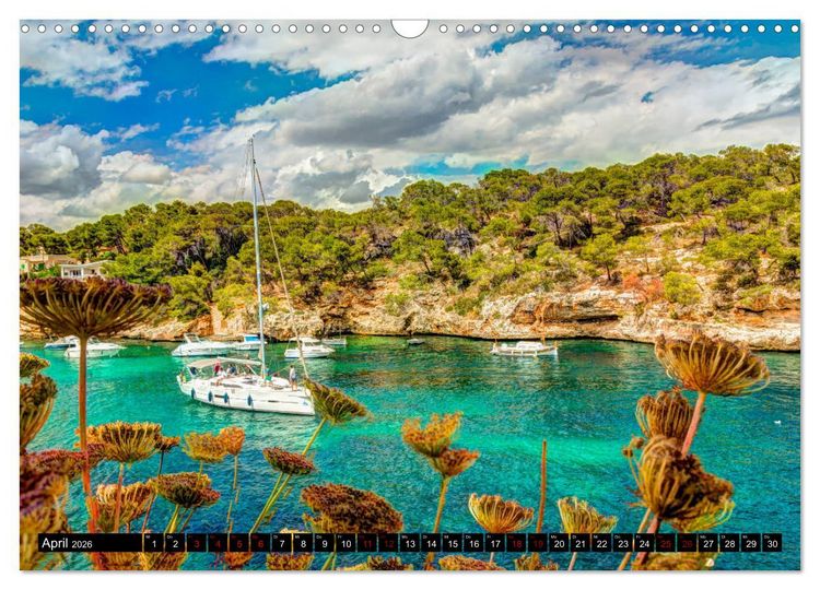 Produktbild: Mallorca - Cala Figuera Spezial (Wandkalender 2026 DIN A3 quer), CALVENDO Monatskalender