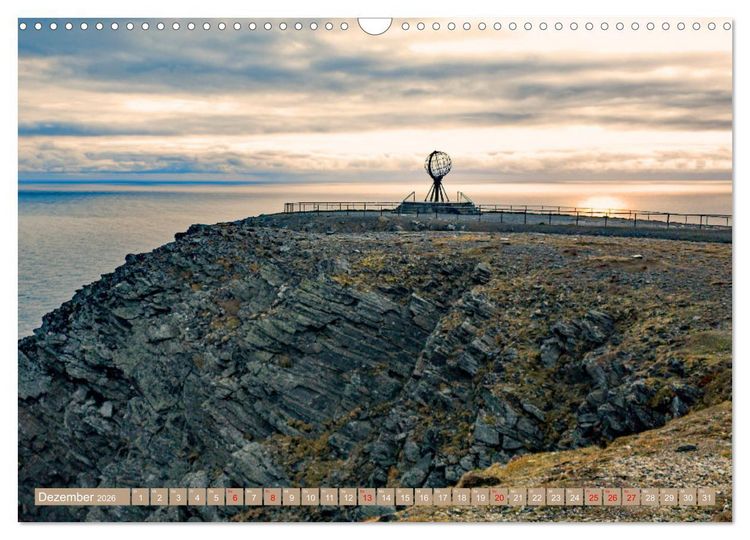 Produktbild: Vom S&uuml;dkap zum Nordkap (Wandkalender 2026 DIN A3 quer), CALVENDO Monatskalender