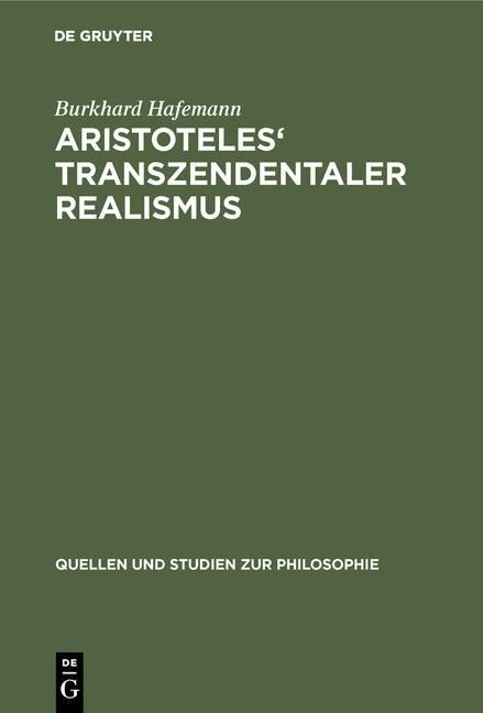 Produktbild: Aristoteles' Transzendentaler Realismus