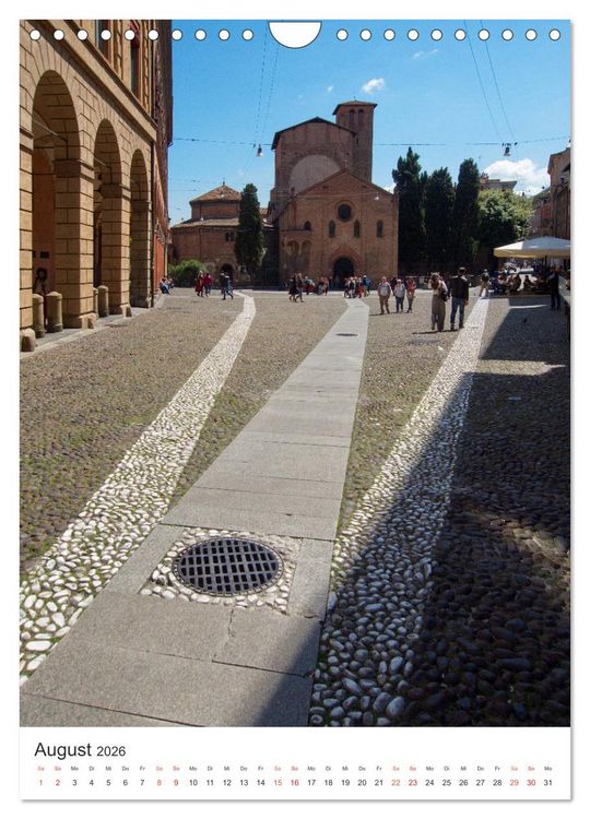 Produktbild: Bologna, altehrw&uuml;rdig und lebendig zugleich (Wandkalender 2026 DIN A4 hoch), CALVENDO Monatskalender