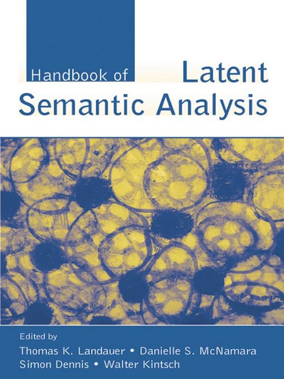 Produktbild: Handbook of Latent Semantic Analysis