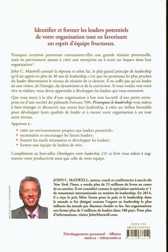 Produktbild: Provoquez le leadership