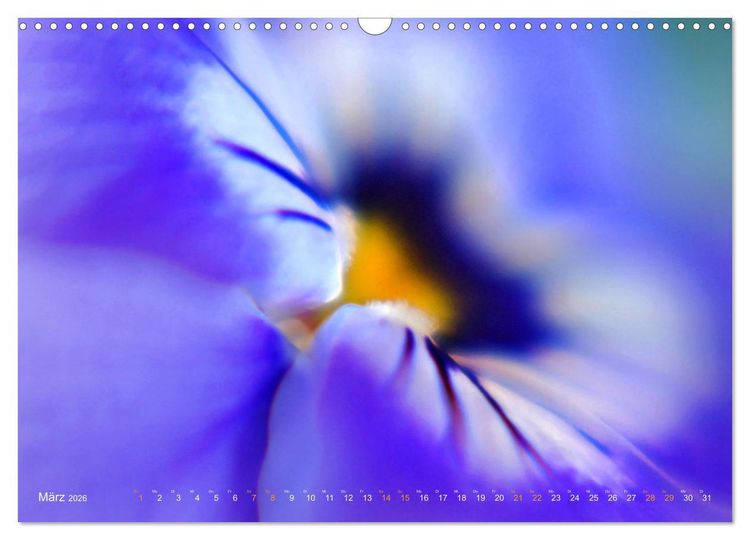 Produktbild: DEEP INSIDE - Bl&uuml;tenmakros (Wandkalender 2026 DIN A3 quer), CALVENDO Monatskalender