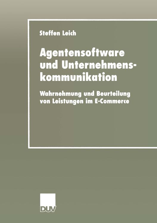Produktbild: Agentensoftware und Unternehmenskommunikation