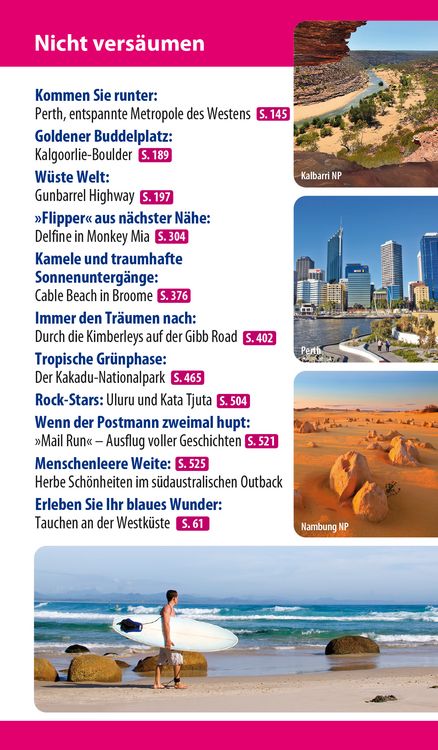 Produktbild: Reise Know-How Reisef&uuml;hrer Australien &ndash; Westen und Zentrum