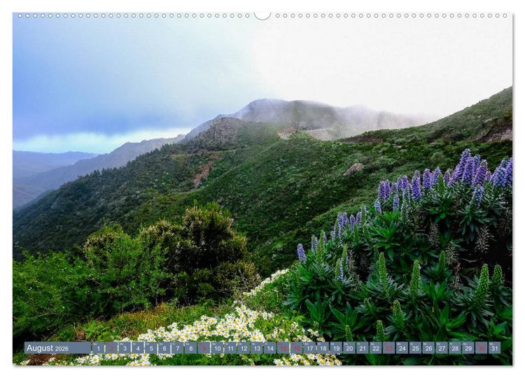 Produktbild: La Gomera - Vielseitige Insel (Wandkalender 2026 DIN A2 quer), CALVENDO Monatskalender