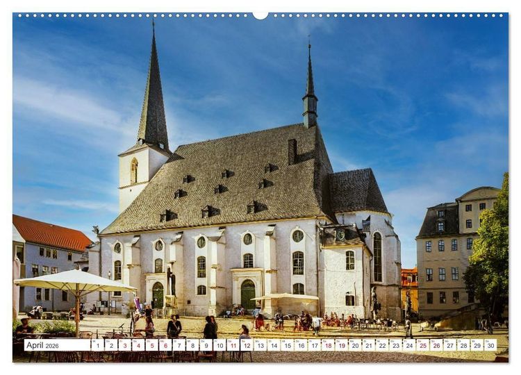 Produktbild: Kulturstadt Weimar - Stadt der Klassiker (Wandkalender 2026 DIN A2 quer), CALVENDO Monatskalender