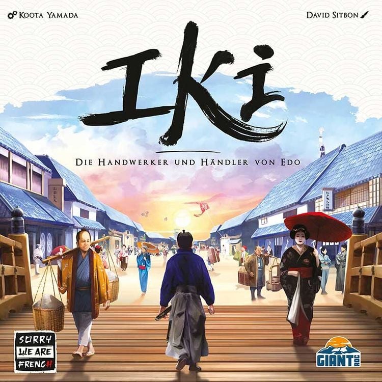 Produktbild: IKI - Die Handwerker und H&auml;ndler von Edo (Nominiert Kennerspiel des Jahres 2023)
