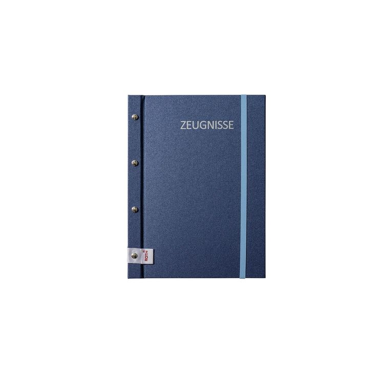 Produktbild: Zeugnismappe Metallium Blue