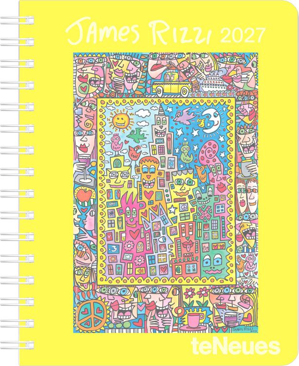 Produktbild: James Rizzi Diary 2027