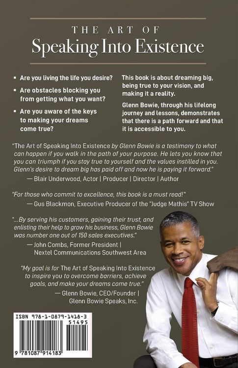 Produktbild: The Art of Speaking Into Existence