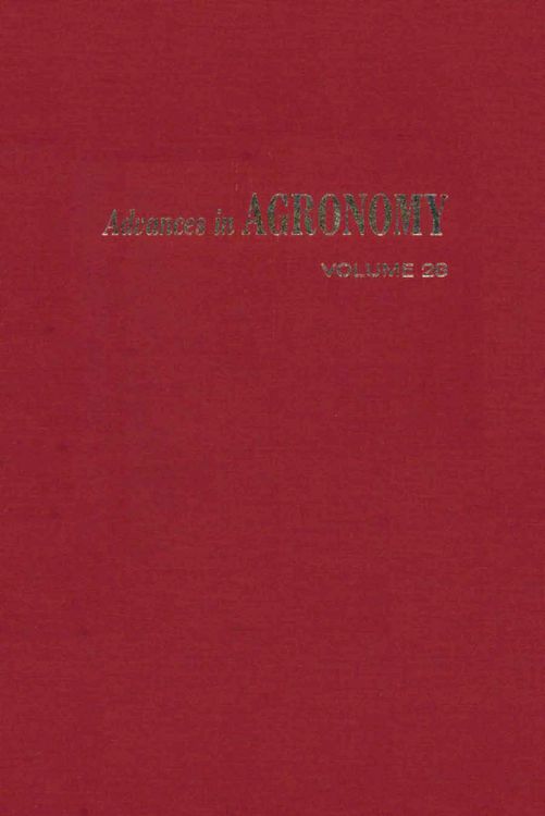 Produktbild: Advances in Agronomy
