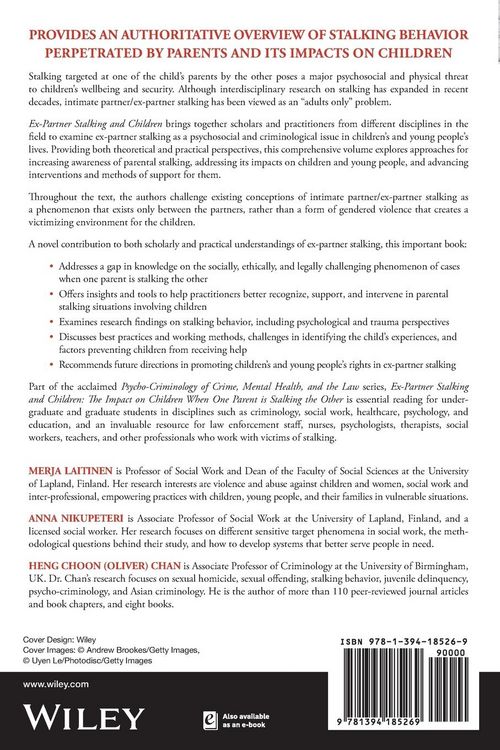 Produktbild: Ex-Partner Stalking and Children