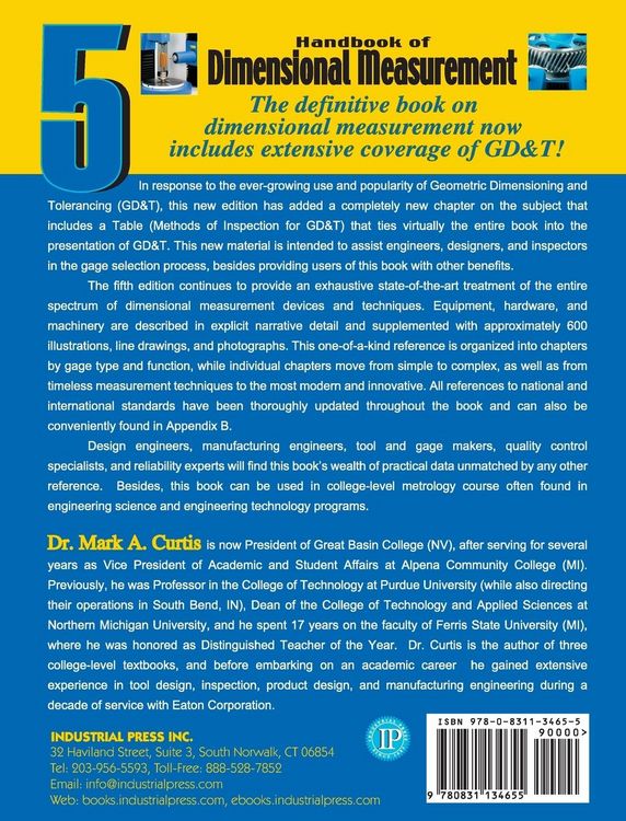 Produktbild: Handbook of Dimensional Measurement