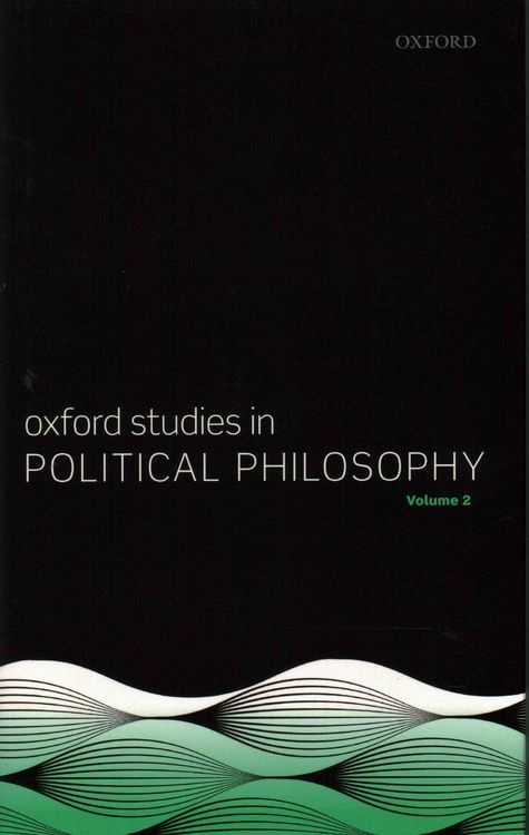 Produktbild: Oxford Studies in Political Philosophy, Volume 2