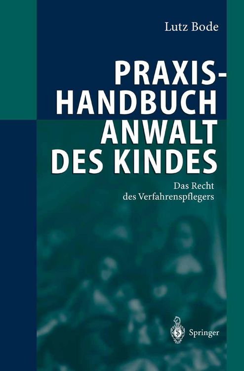 Produktbild: Praxishandbuch Anwalt des Kindes