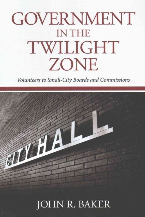 Produktbild: Government in the Twilight Zone