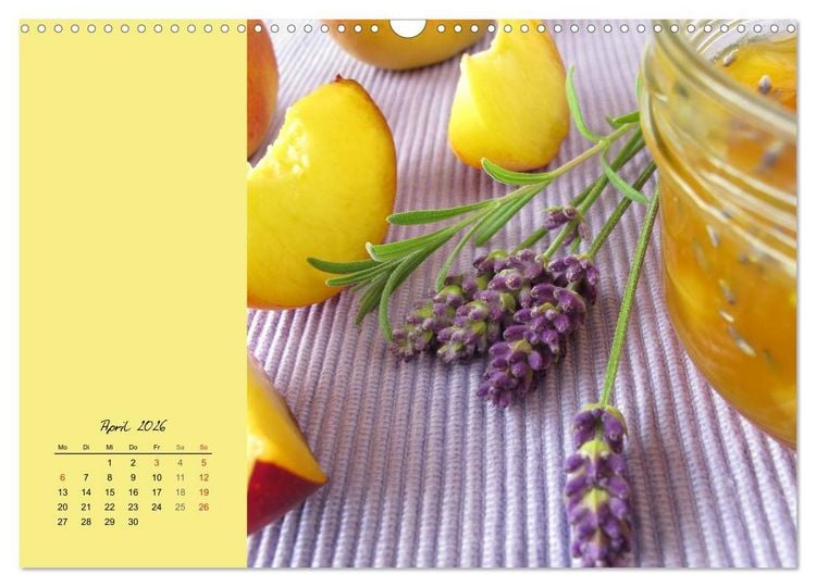 Produktbild: Ach, sind die s&uuml;&szlig;! Rezepte zu Konfit&uuml;ren, Fruchtaufstrichen und Gelees (Wandkalender 2026 DIN A3 quer), CALVENDO Monatskalender