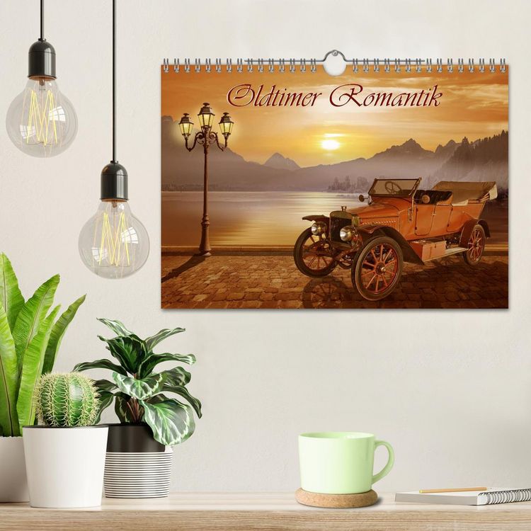 Produktbild: Oldtimer Romantik (Wandkalender 2026 DIN A4 quer), CALVENDO Monatskalender