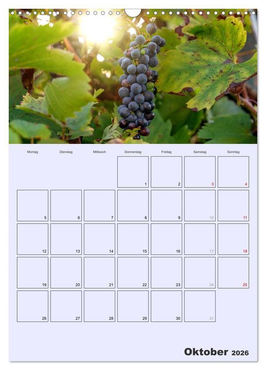 Produktbild: Obst Kalender - GESUND DURCH DAS JAHR (Wandkalender 2026 DIN A3 hoch), CALVENDO Monatskalender