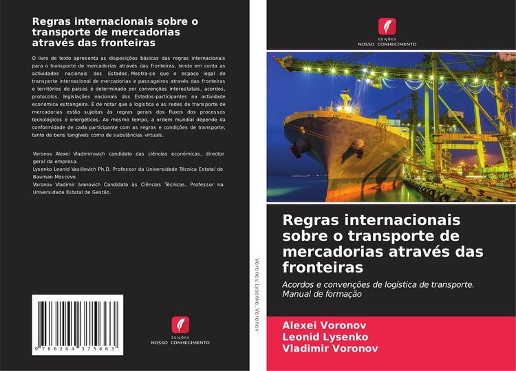 Produktbild: Regras internacionais sobre o transporte de mercadorias atrav&eacute;s das fronteiras