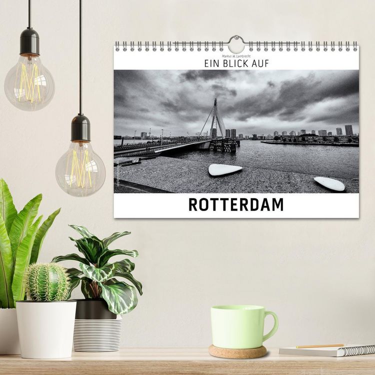 Produktbild: Ein Blick auf Rotterdam (Wandkalender 2026 DIN A4 quer), CALVENDO Monatskalender