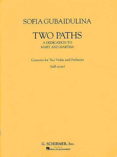 Produktbild: Two Paths - Concerto for Two Violas and Orchestra: Full Score