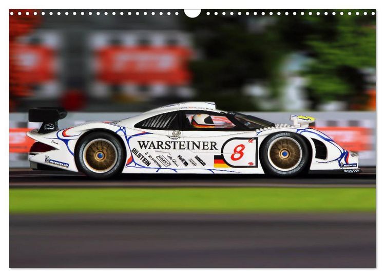 Produktbild: Motorsport in 1/32 (Wandkalender 2025 DIN A3 quer), CALVENDO Monatskalender