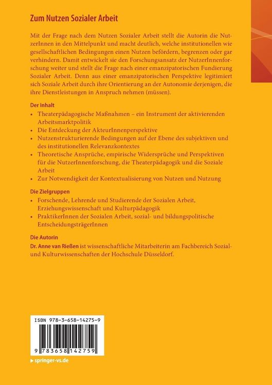 Produktbild: Zum Nutzen Sozialer Arbeit