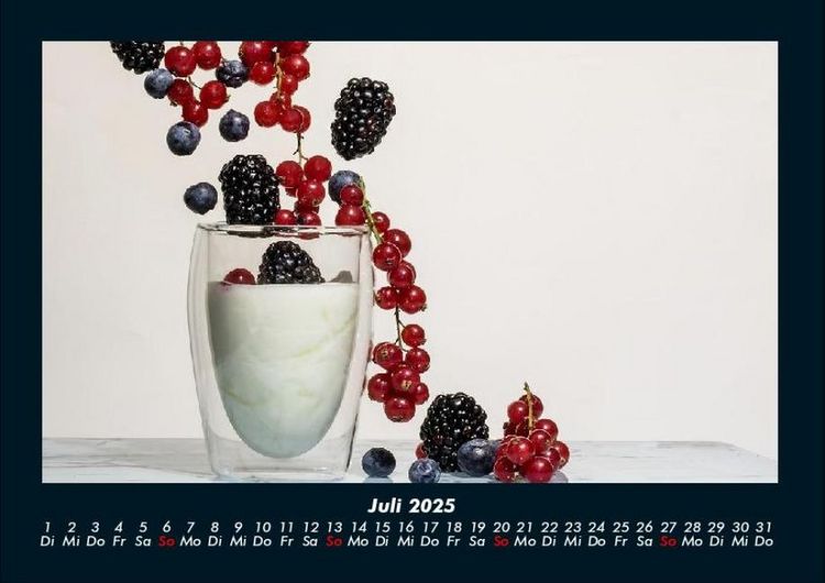 Produktbild: Fr&uuml;chte 2025 Fotokalender DIN A4