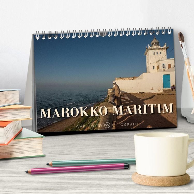 Produktbild: Marokko Maritim (Tischkalender 2026 DIN A5 quer), CALVENDO Monatskalender