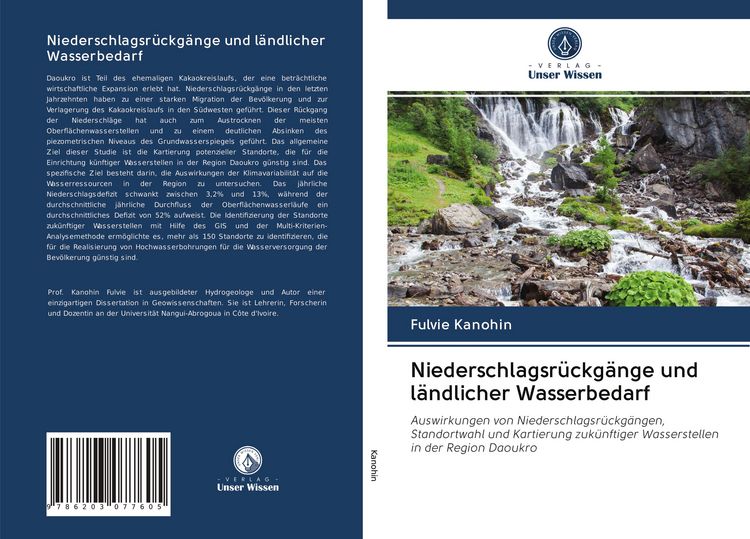 Produktbild: Niederschlagsr&uuml;ckg&auml;nge und l&auml;ndlicher Wasserbedarf