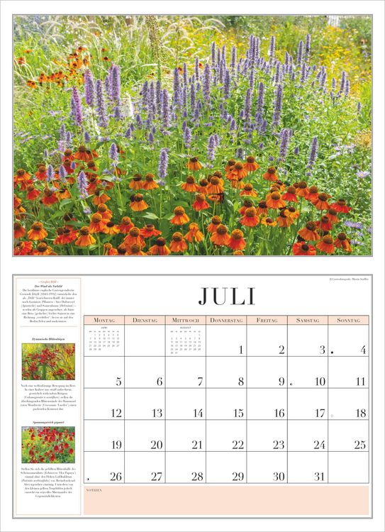 Produktbild: Garten-Kalender 2027