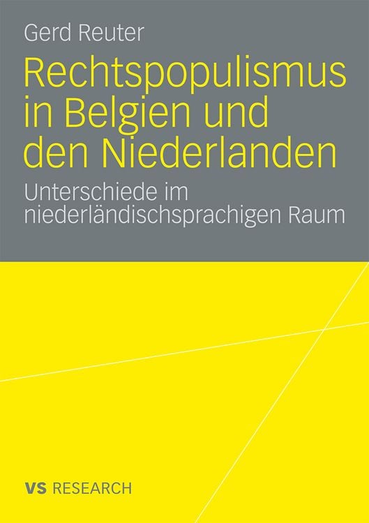 Produktbild: Rechtspopulismus in Belgien und den Niederlanden