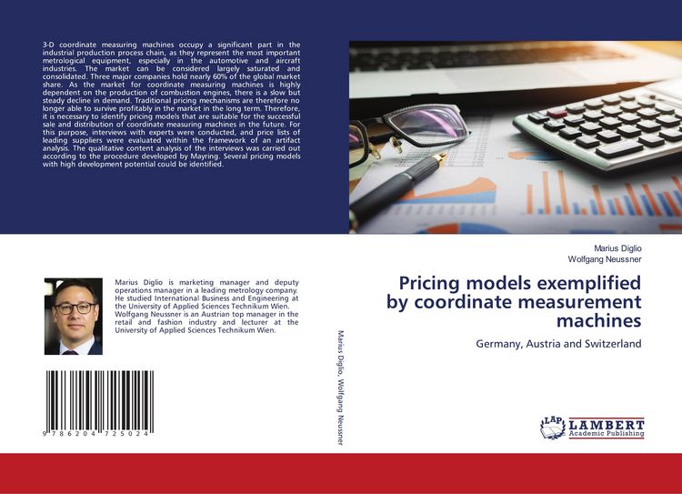Produktbild: Pricing models exemplified by coordinate measurement machines
