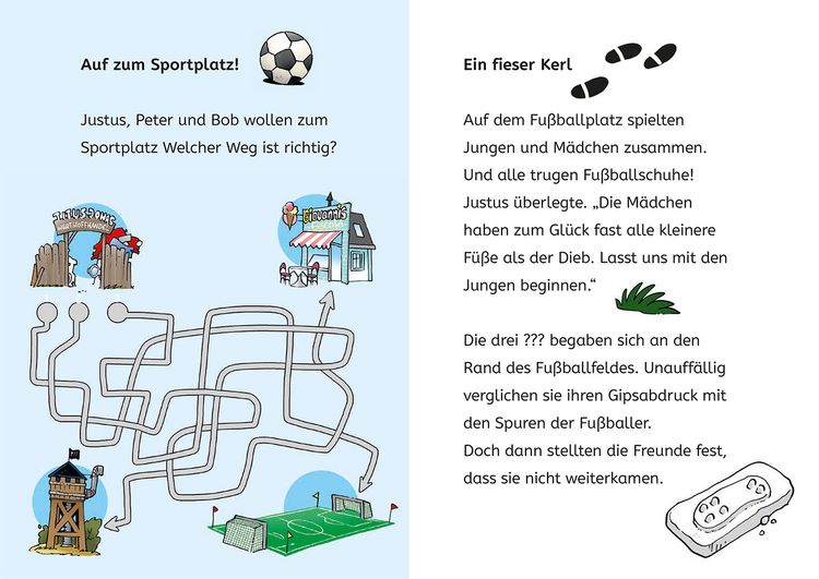 Produktbild: Die drei ??? Kids, B&uuml;cherhelden 2. Klasse, Doppelband 1, Zaubertrick und Monsterschreck