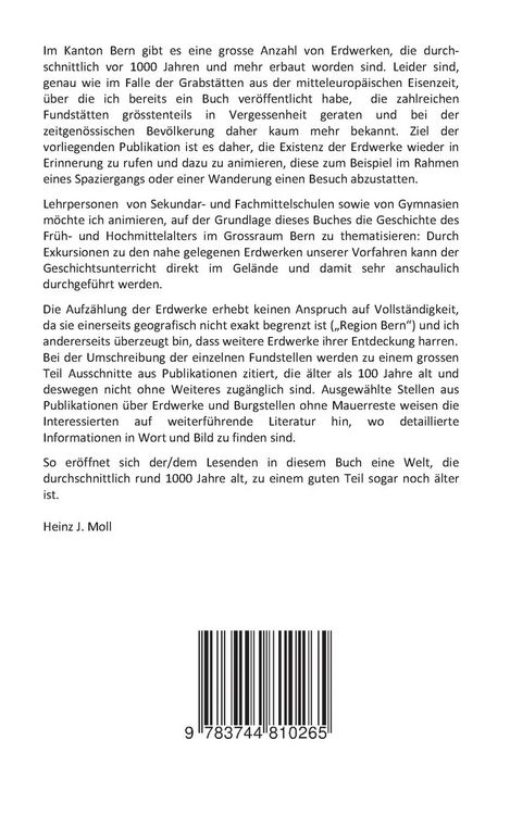 Produktbild: Erdwerke in der Region Bern