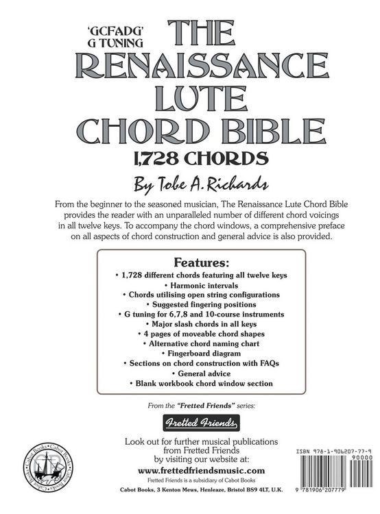 Produktbild: The Renaissance Lute Chord Bible