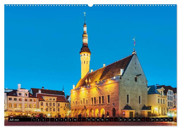 Produktbild: Entdeckungen im Baltikum (hochwertiger Premium Wandkalender 2026 DIN A2 quer), Kunstdruck in Hochglanz