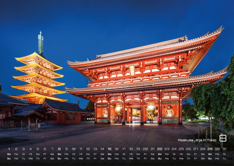 Produktbild: Japan - Im Land der aufgehenden Sonne - 2027 - Kalender DIN A3