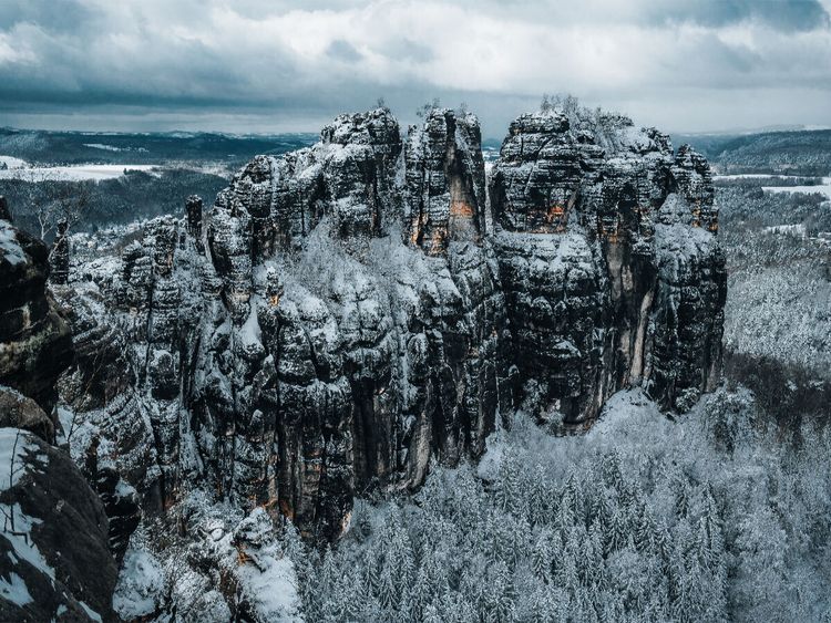 Produktbild: CALVENDO Puzzle Schrammsteinaussicht | 1000 Teile Lege-Gr&ouml;&szlig;e 64x48cm Foto-Puzzle f&uuml;r gl&uuml;ckliche Stunden