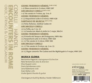 Produktbild: Encounters in Rome - Oboe,Strings & Claviorganum