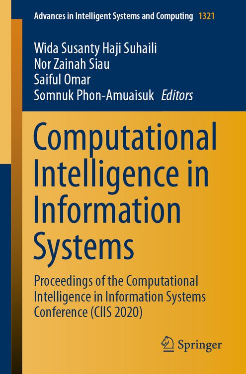 Produktbild: Computational Intelligence in Information Systems