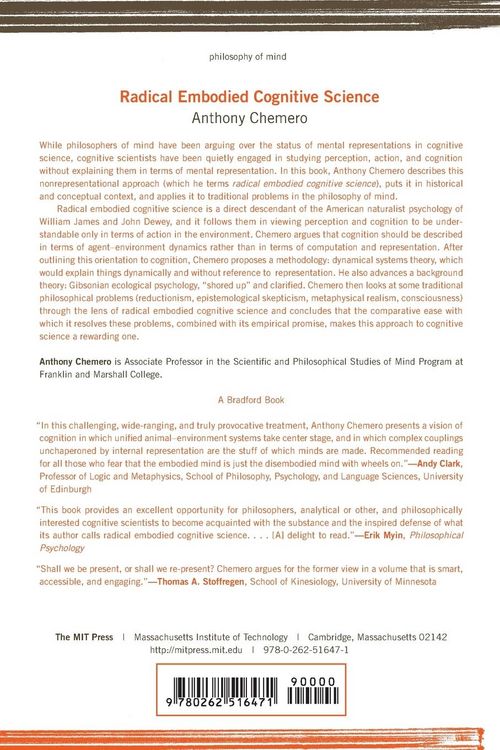Produktbild: Radical Embodied Cognitive Science