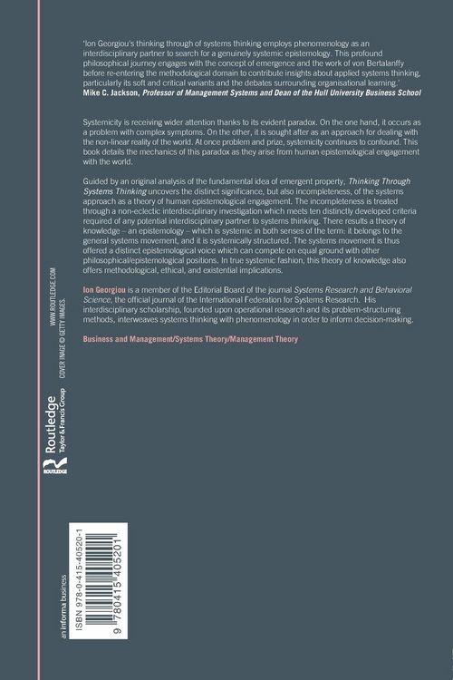 Produktbild: Thinking Through Systems Thinking